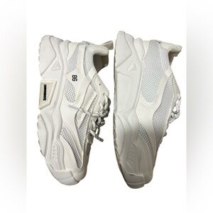 SHEIN White Chunky Athletic Sneakers Size 9